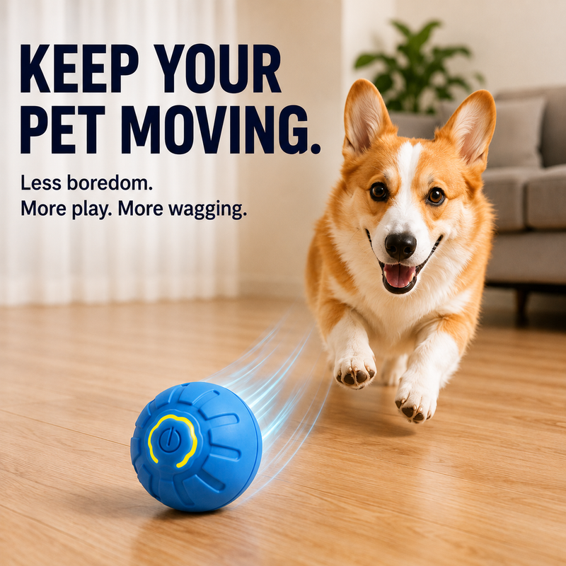 Interactive Smart Dog Toy Ball