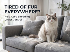 3-in-1 Pet Grooming & Deshedding Brush