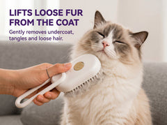 3-in-1 Pet Grooming & Deshedding Brush