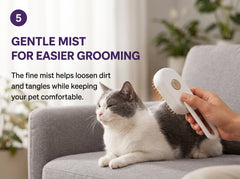 3-in-1 Pet Grooming & Deshedding Brush