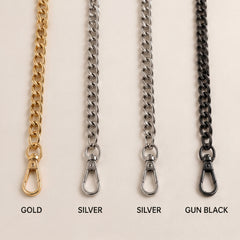 DIY Woven Metal Bag Strap