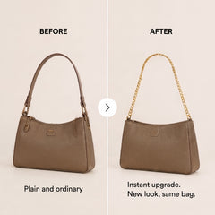 DIY Woven Metal Bag Strap